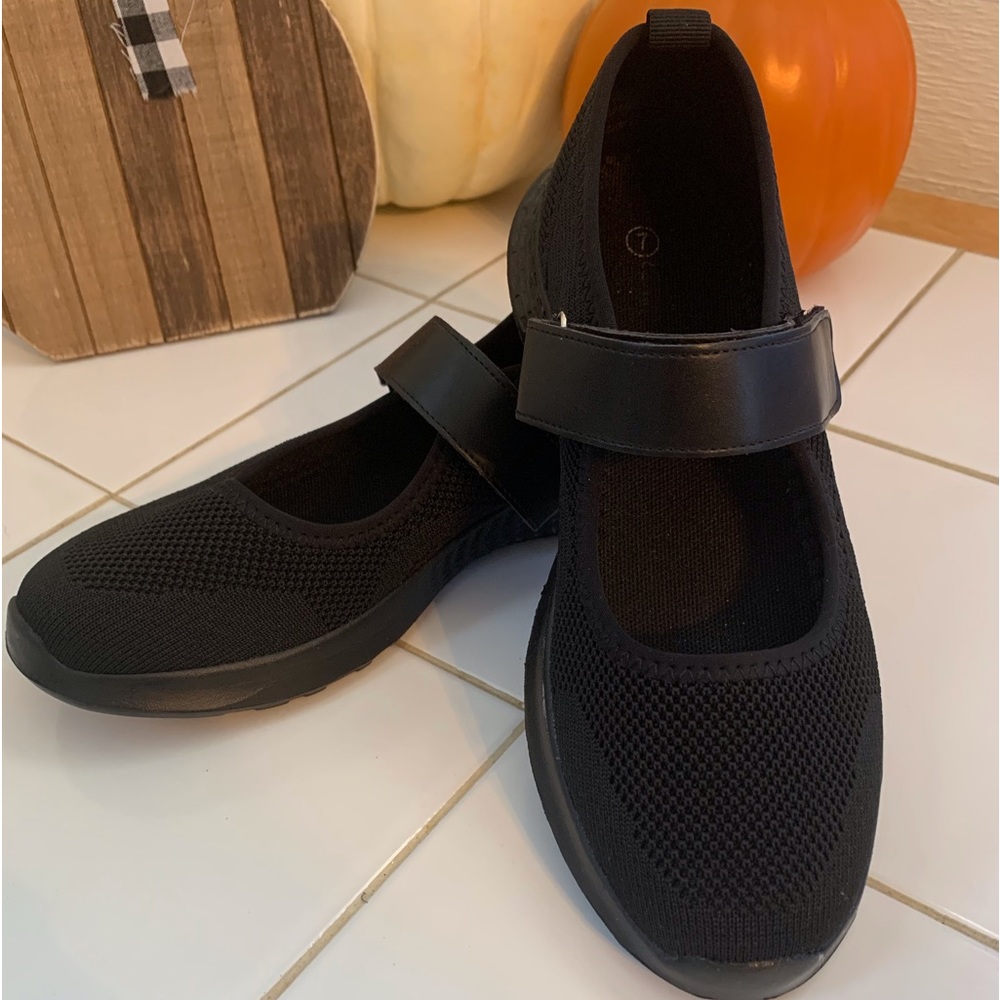 Brand New Woman’s Casual Shoes.  Size 7.  Color - Black
